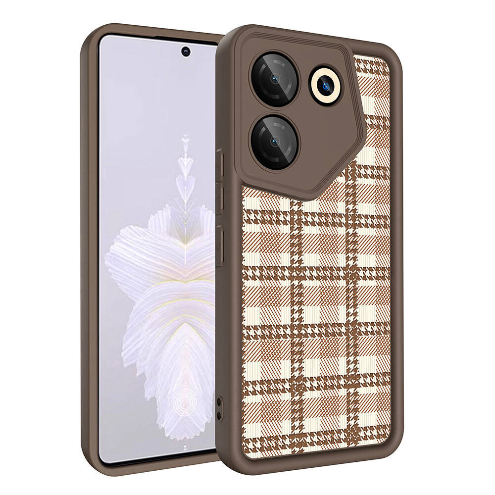 Tecno Camon 20 Pro 5G Uyumlu Kılıf Kamera Korumalı Baskılı Arka Yüzey Zore Klas Kapak - 1