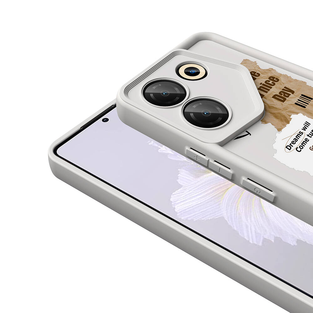 Tecno Camon 20 Pro 5G Uyumlu Kılıf Kamera Korumalı Baskılı Arka Yüzey Zore Klas Kapak - 6