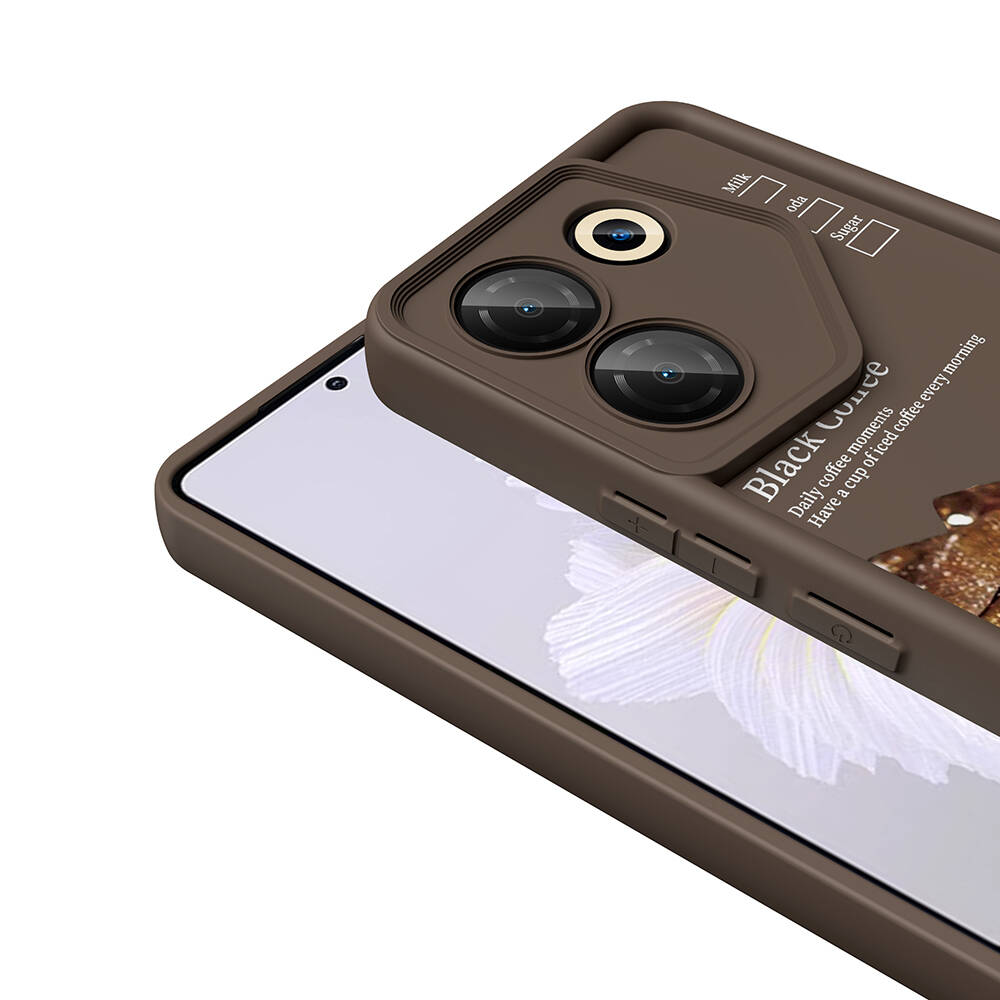 Tecno Camon 20 Pro 5G Uyumlu Kılıf Kamera Korumalı Baskılı Arka Yüzey Zore Klas Kapak - 7