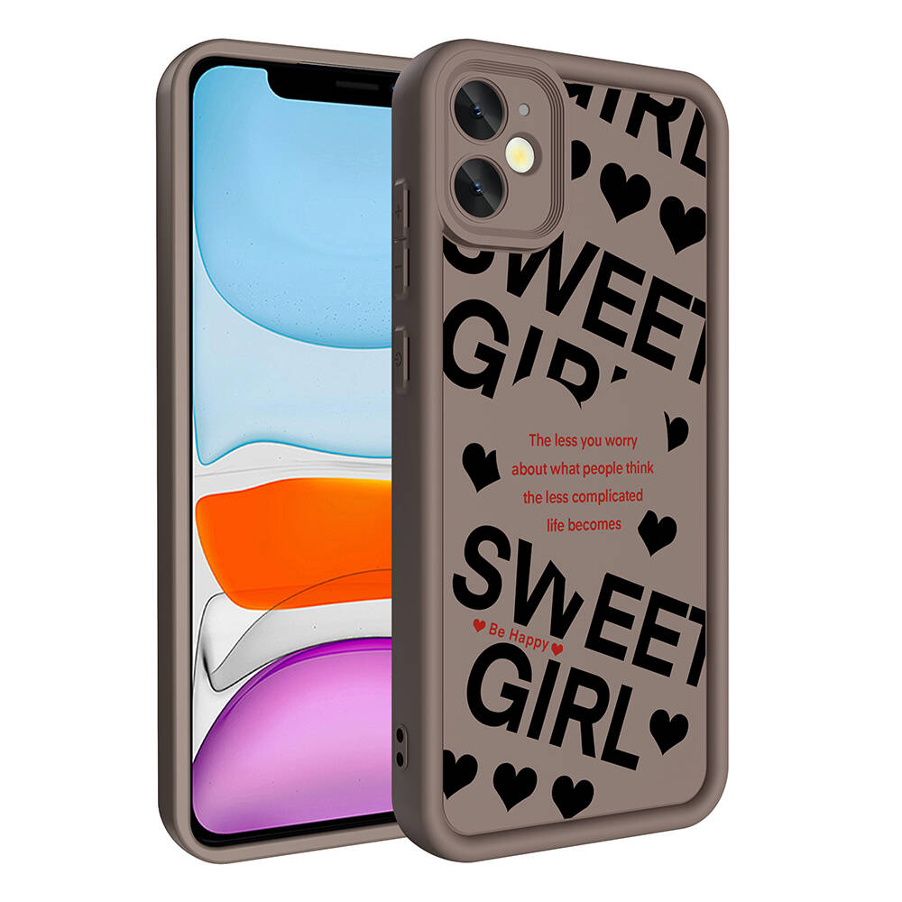 Apple iPhone 11 Uyumlu Kılıf Kamera Korumalı Baskılı Arka Yüzey Zore Klas Kapak - 3