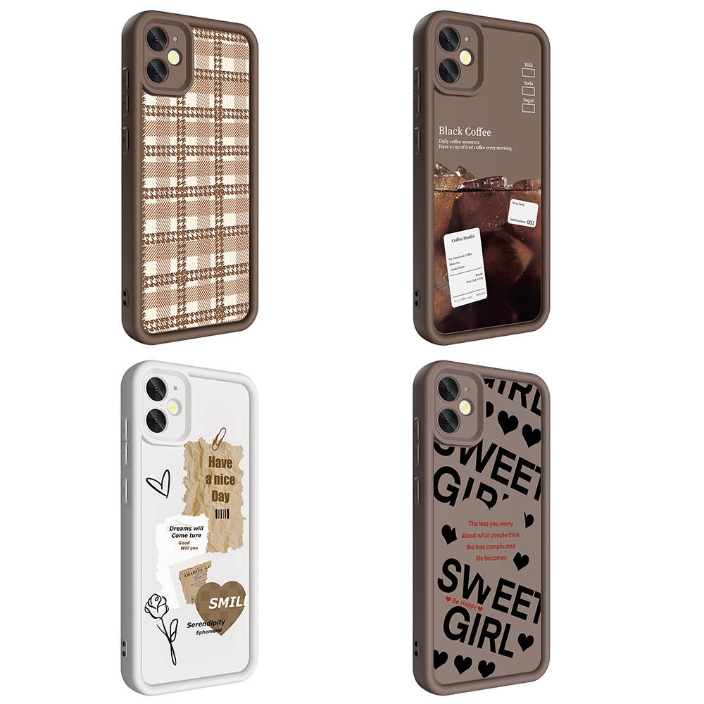 Apple iPhone 11 Uyumlu Kılıf Kamera Korumalı Baskılı Arka Yüzey Zore Klas Kapak - 8