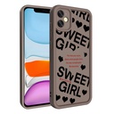 Apple iPhone 12 Uyumlu Kılıf Kamera Korumalı Baskılı Arka Yüzey Zore Klas Kapak - 3