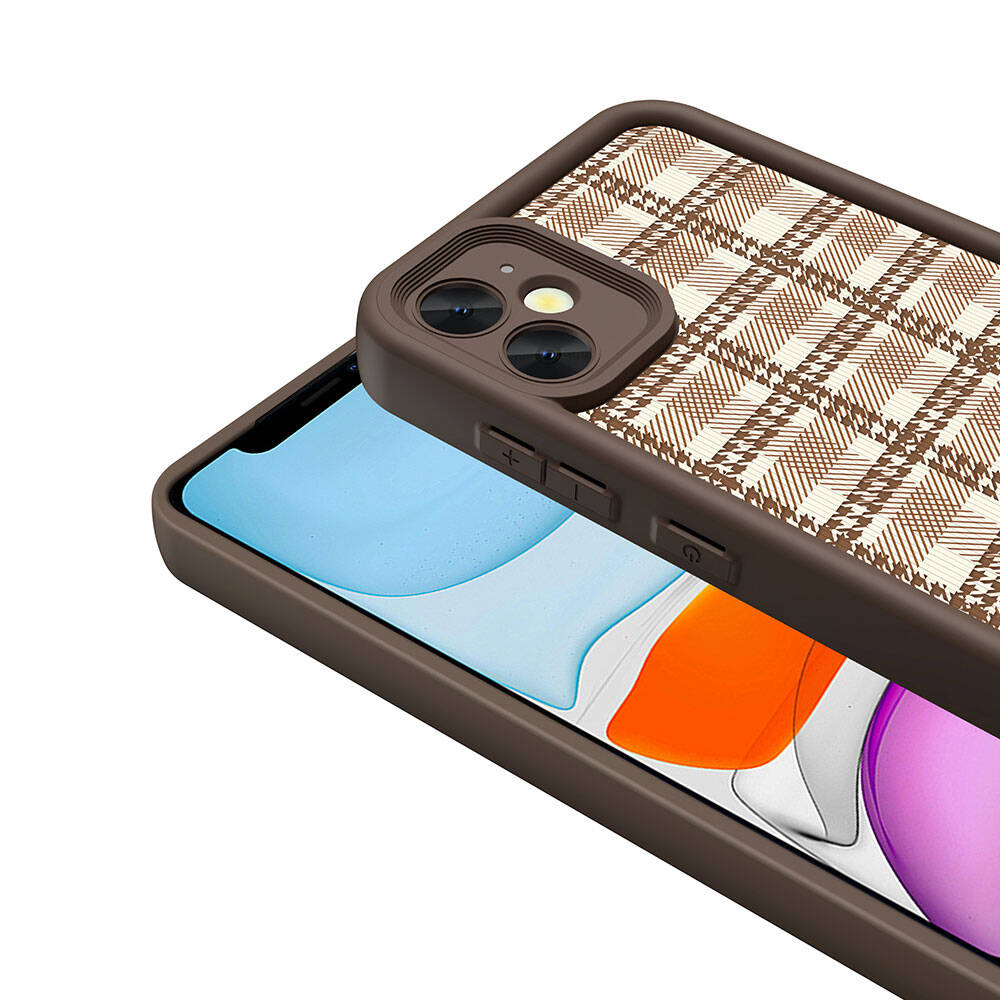 Apple iPhone 12 Uyumlu Kılıf Kamera Korumalı Baskılı Arka Yüzey Zore Klas Kapak - 5