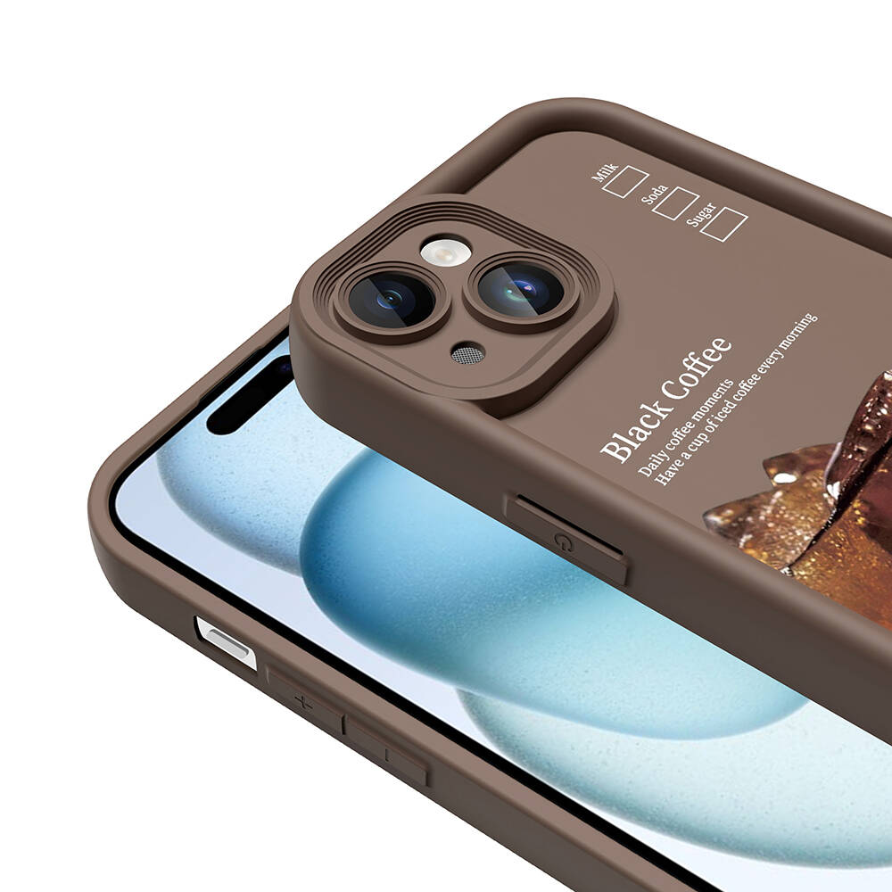 Apple iPhone 13 Uyumlu Kılıf Kamera Korumalı Baskılı Arka Yüzey Zore Klas Kapak - 4