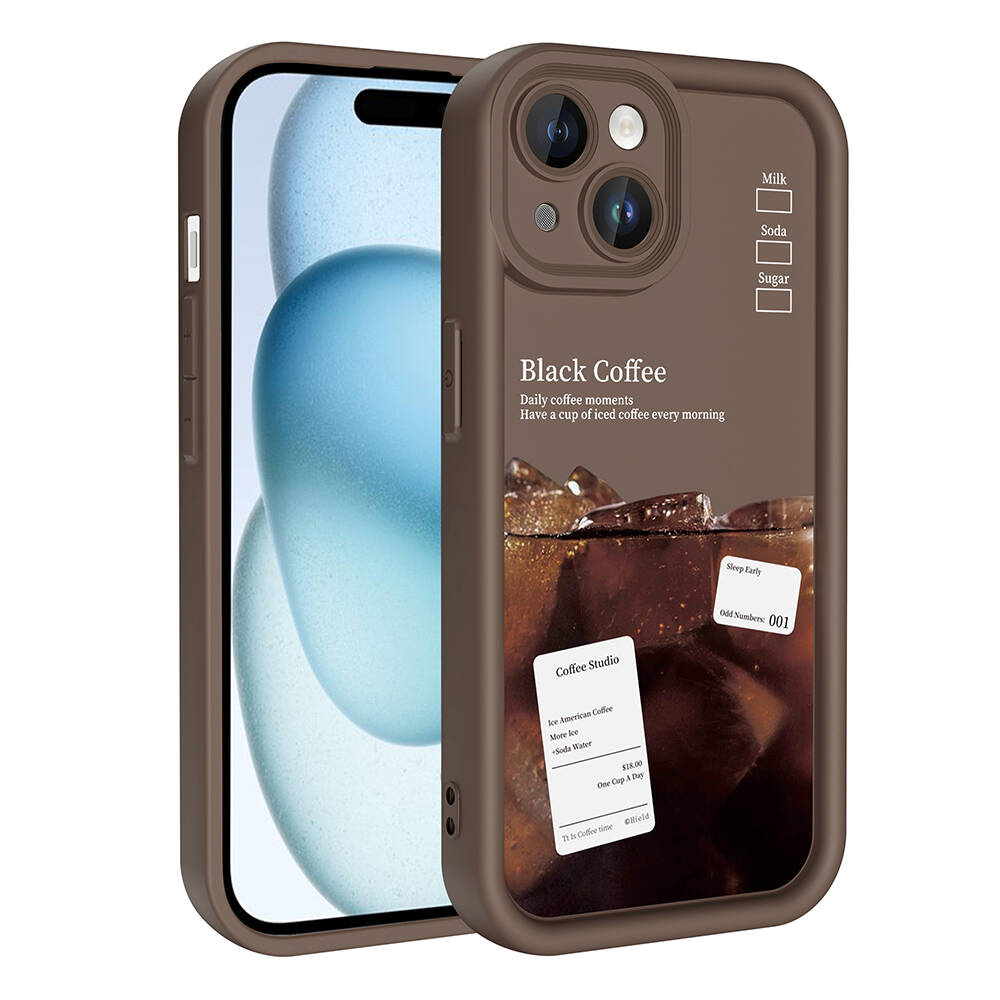 Apple iPhone 14 Uyumlu Kılıf Kamera Korumalı Baskılı Arka Yüzey Zore Klas Kapak - 3