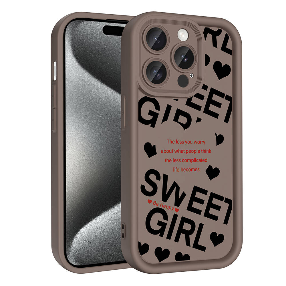 Apple iPhone 14 Pro Uyumlu Kılıf Kamera Korumalı Baskılı Arka Yüzey Zore Klas Kapak - 3