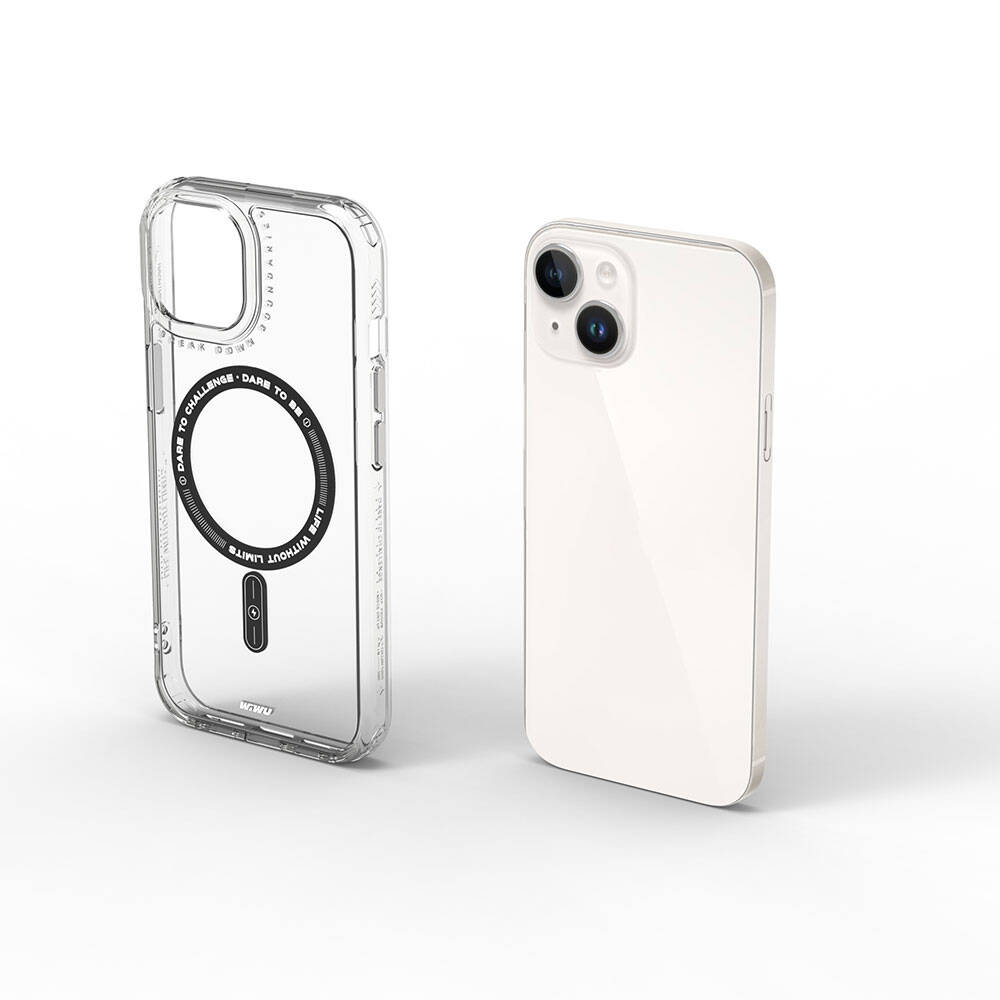 Apple iPhone 15 Uyumlu Kılıf Magsafe Şarj Özellikli Wiwu Basic Color J Serisi Kapak - 3