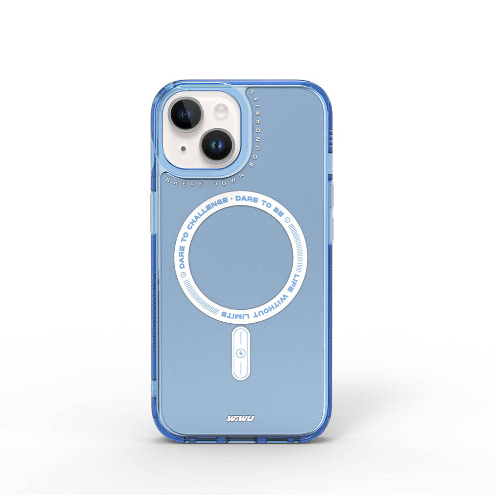Apple iPhone 15 Uyumlu Kılıf Magsafe Şarj Özellikli Wiwu Basic Color J Serisi Kapak - 5