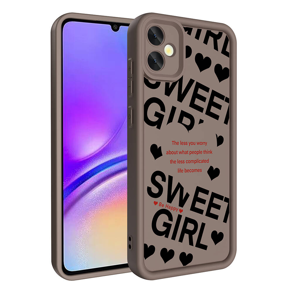 Samsung Galaxy A05 Uyumlu Kılıf Kamera Korumalı Baskılı Arka Yüzey Zore Klas Kapak - 2