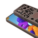 Samsung Galaxy A21S Uyumlu Kılıf Kamera Korumalı Baskılı Arka Yüzey Zore Klas Kapak - 4