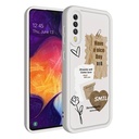 Samsung Galaxy A70 Uyumlu Kılıf Kamera Korumalı Baskılı Arka Yüzey Zore Klas Kapak - 1