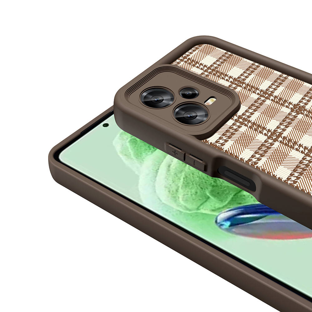 Xiaomi Redmi Note 12 5G Uyumlu Kılıf Kamera Korumalı Baskılı Arka Yüzey Zore Klas Kapak - 5