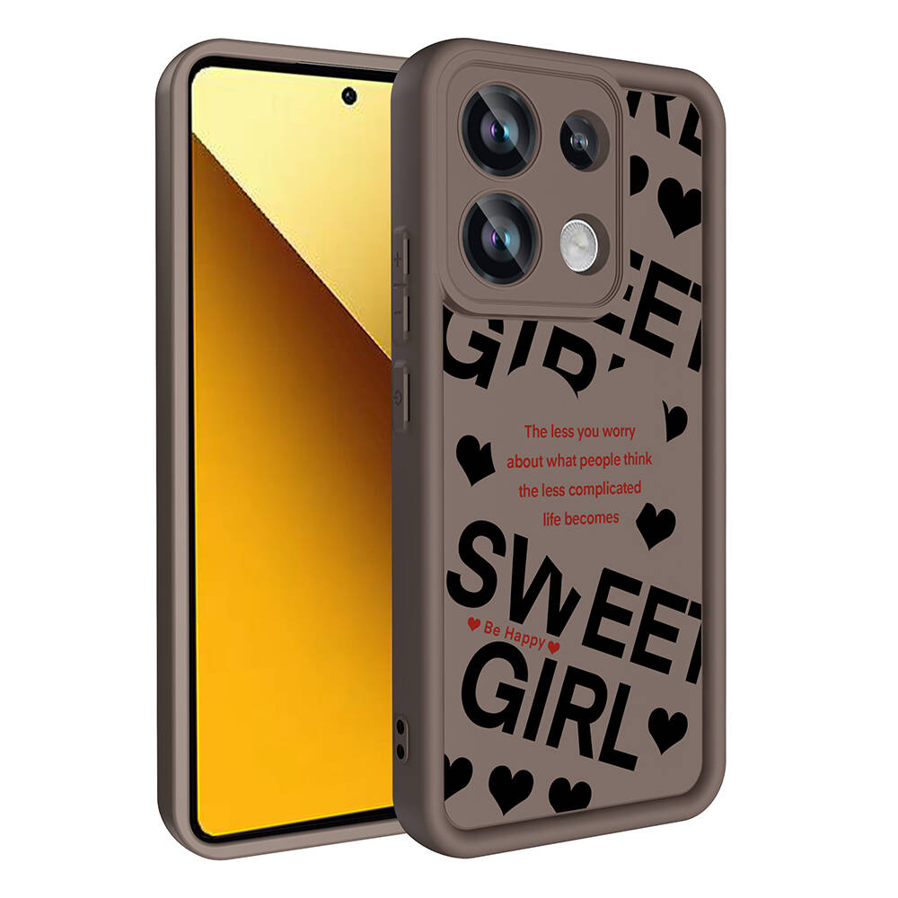 Xiaomi Redmi Note 13 Pro 4G Uyumlu Kılıf Kamera Korumalı Baskılı Arka Yüzey Zore Klas Kapak - 2