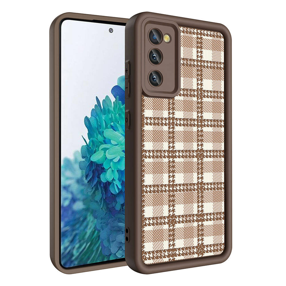 Samsung Galaxy S20 FE Uyumlu Kılıf Kamera Korumalı Baskılı Arka Yüzey Zore Klas Kapak - 1