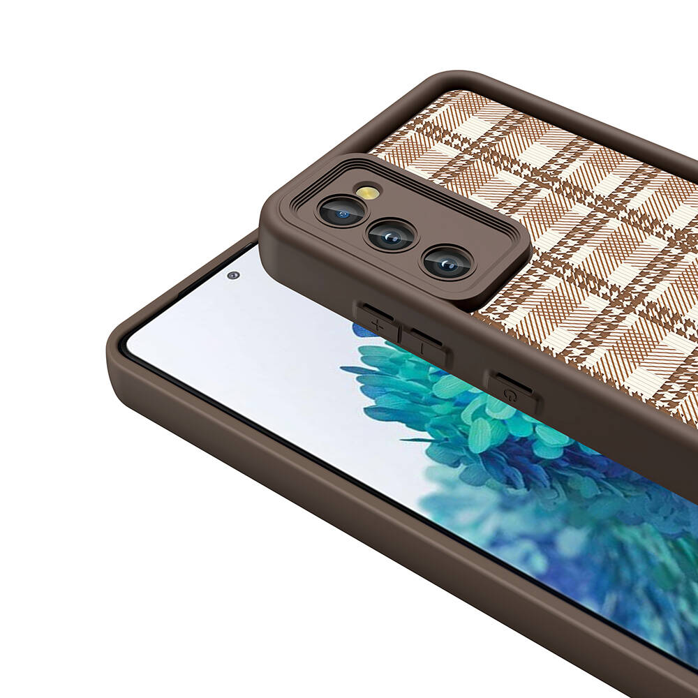 Samsung Galaxy S20 FE Uyumlu Kılıf Kamera Korumalı Baskılı Arka Yüzey Zore Klas Kapak - 5