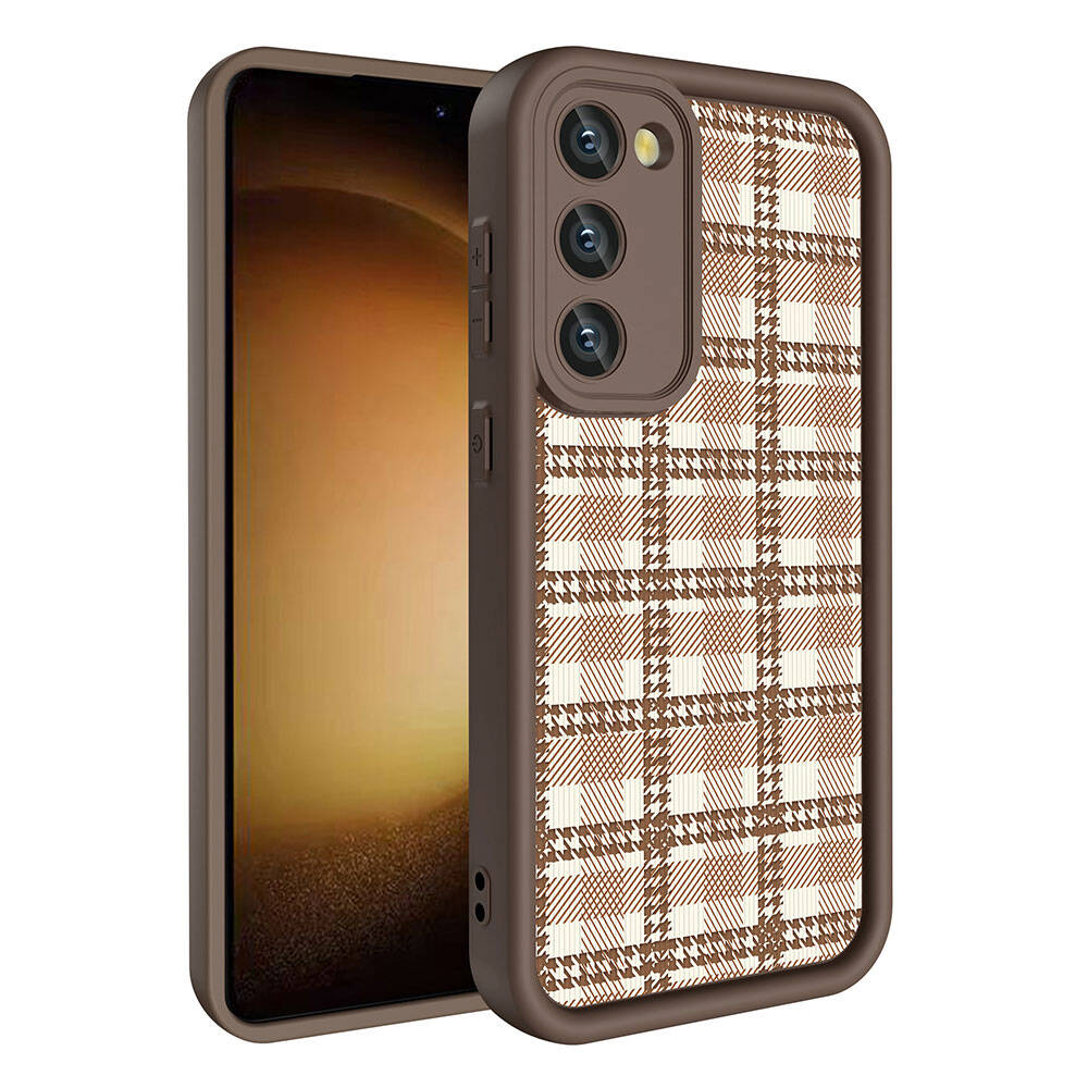 Samsung Galaxy S23 Uyumlu Kılıf Kamera Korumalı Baskılı Arka Yüzey Zore Klas Kapak - 3