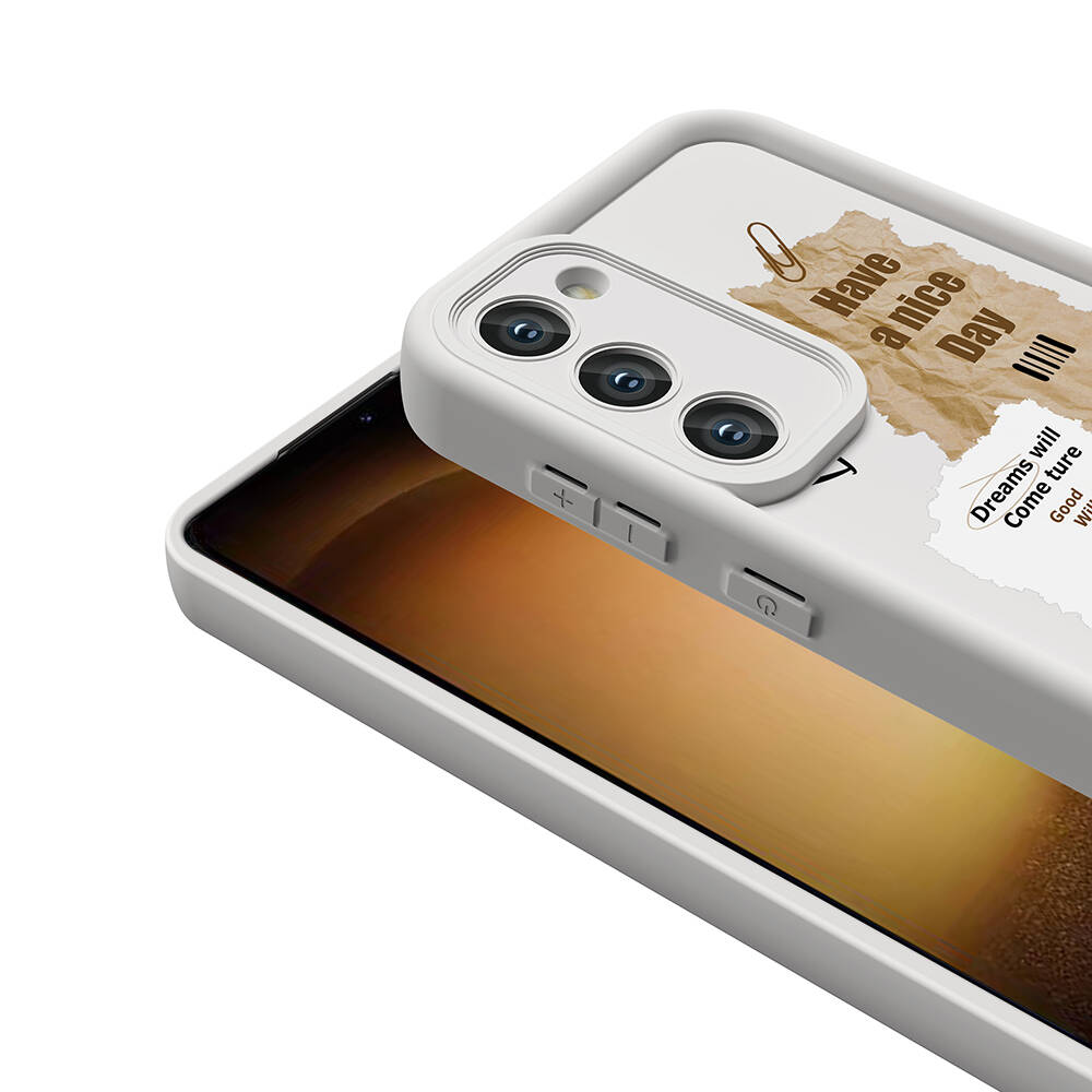 Samsung Galaxy S23 Uyumlu Kılıf Kamera Korumalı Baskılı Arka Yüzey Zore Klas Kapak - 4