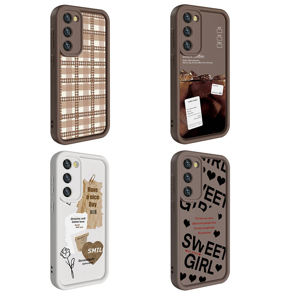 Samsung Galaxy S23 Uyumlu Kılıf Kamera Korumalı Baskılı Arka Yüzey Zore Klas Kapak - 8