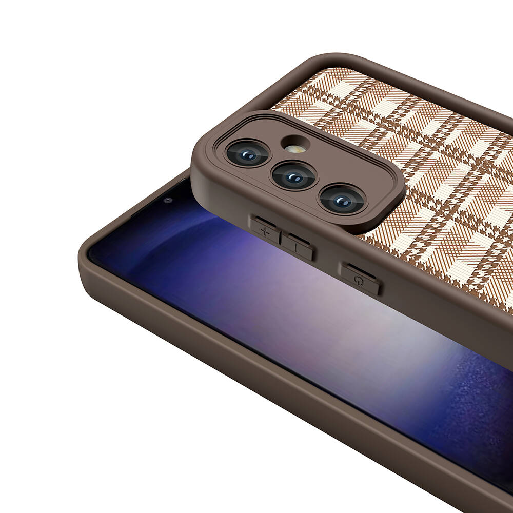 Samsung Galaxy S23 FE Uyumlu Kılıf Kamera Korumalı Baskılı Arka Yüzey Zore Klas Kapak - 6