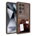 Samsung Galaxy S24 Ultra Uyumlu Kılıf Kamera Korumalı Baskılı Arka Yüzey Zore Klas Kapak - 1