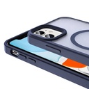 Apple iPhone 12 Uyumlu Kılıf Magsafe Şarj Özellikli Mat Arka Yüzey Zore Sio Kapak - 4