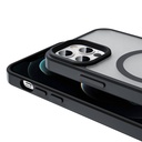 Apple iPhone 12 Pro Uyumlu Kılıf Magsafe Şarj Özellikli Mat Arka Yüzey Zore Sio Kapak - 5