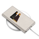 Samsung Galaxy S24 Ultra Uyumlu Kılıf Kamera Korumalı Suni Deri Tasarım Zore Droga Standlı Kartlıklı Kapaklı Kılıf - 4