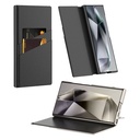 Samsung Galaxy S24 Ultra Uyumlu Kılıf Kamera Korumalı Suni Deri Tasarım Zore Droga Standlı Kartlıklı Kapaklı Kılıf - 9