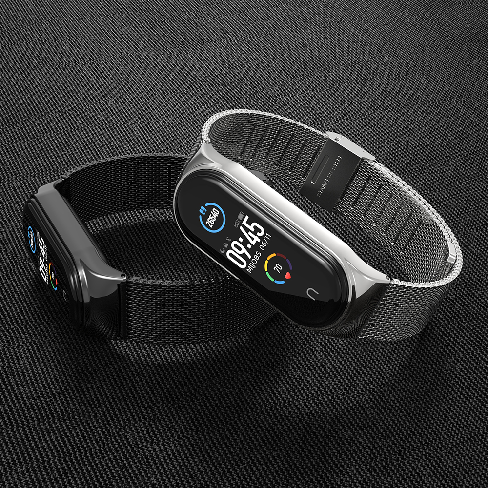 KRD-01Xiaomi Mi Band 7 Uyumlu Metal Kordon