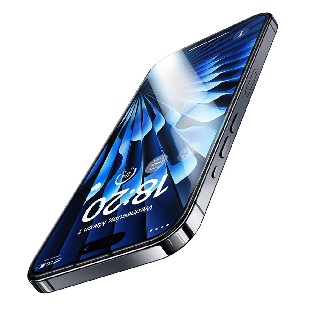 Apple iPhone 14 Pro Uyumlu Benks Glass Warrior HD Cam Ekran Koruyucu + Kolay Uygulama Aparatlı - 11