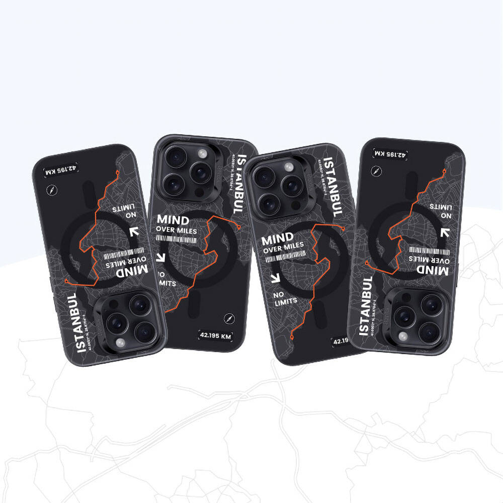 Apple iPhone 15 Pro Uyumlu Kılıf Magsafe Şarj Özellikli Benks City Serisi Kapak - 6