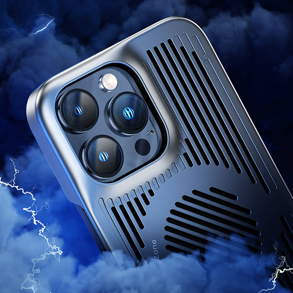 Apple iPhone 14 Uyumlu Kılıf Magsafe Şarj Özellikli Soğutucu Benks Biliz Kapak - 5