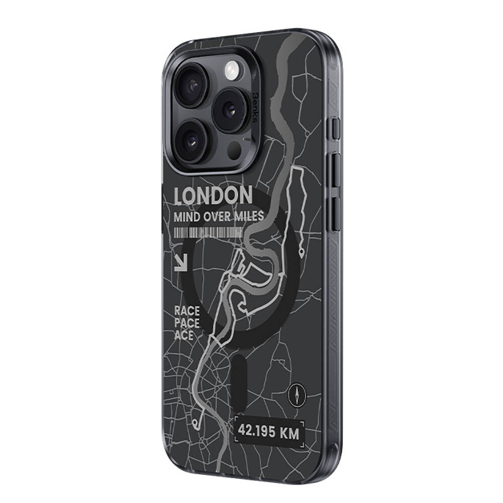 Apple iPhone 15 Pro Max Uyumlu Kılıf Magsafe Şarj Özellikli Benks City Serisi Kapak - 8