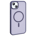 Apple iPhone 15 Uyumlu Kılıf Magsafe Şarj Özellikli Mat Arka Yüzey Zore Sio Kapak - 11