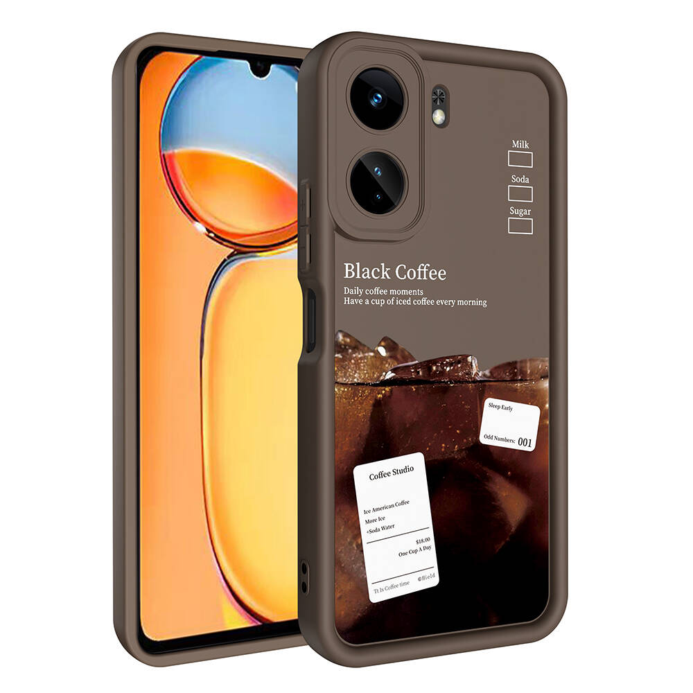 Xiaomi Poco C65 Uyumlu Kılıf Kamera Korumalı Baskılı Arka Yüzey Zore Klas Kapak - 3