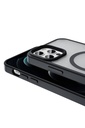 Apple iPhone 13 Pro Uyumlu Kılıf Magsafe Şarj Özellikli Mat Arka Yüzey Zore Sio Kapak