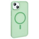 Apple iPhone 15 Plus Uyumlu Kılıf Magsafe Şarj Özellikli Mat Arka Yüzey Zore Sio Kapak - 8