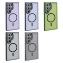 Samsung Galaxy S23 Ultra Uyumlu Kılıf Magsafe Şarj Özellikli Mat Arka Yüzey Zore Sio Kapak - 6