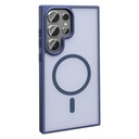 Samsung Galaxy S23 Ultra Uyumlu Kılıf Magsafe Şarj Özellikli Mat Arka Yüzey Zore Sio Kapak - 9