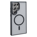 Samsung Galaxy S23 Ultra Uyumlu Kılıf Magsafe Şarj Özellikli Mat Arka Yüzey Zore Sio Kapak - 11