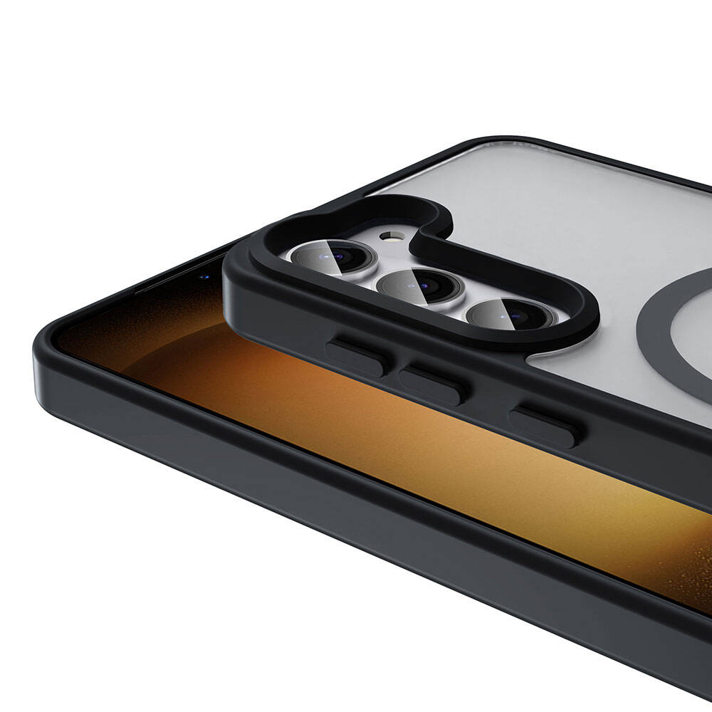 Samsung Galaxy S23 Uyumlu Kılıf Magsafe Şarj Özellikli Mat Arka Yüzey Zore Sio Kapak - 9