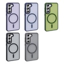 Samsung Galaxy S23 Uyumlu Kılıf Magsafe Şarj Özellikli Mat Arka Yüzey Zore Sio Kapak - 12