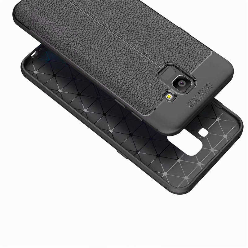 Samsung Galaxy J6 Uyumlu Kılıf Zore Niss Silikon Kapak - 4