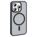 Apple iPhone 15 Pro Uyumlu Kılıf Magsafe Şarj Özellikli Mat Arka Yüzey Zore Sio Kapak - 6