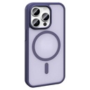 Apple iPhone 14 Pro Uyumlu Kılıf Magsafe Şarj Özellikli Mat Arka Yüzey Zore Sio Kapak - 1