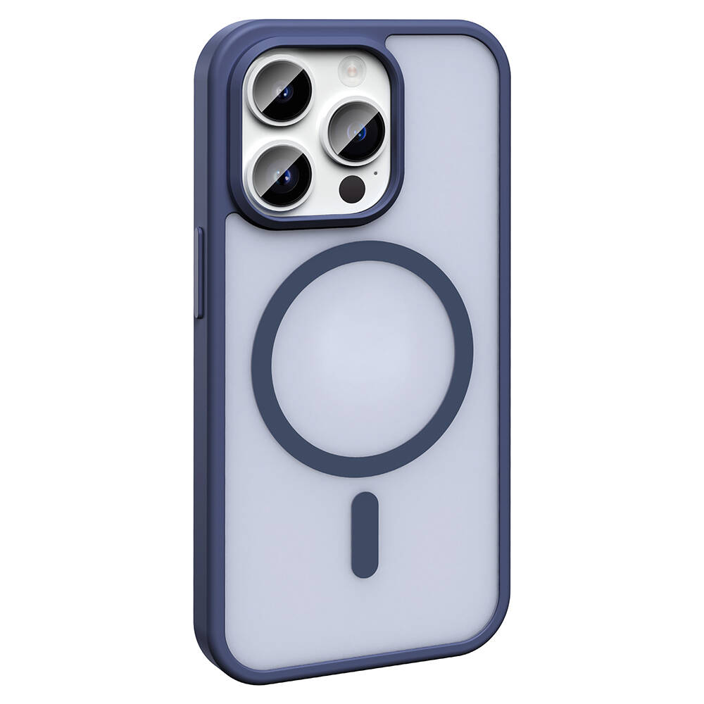 Apple iPhone 14 Pro Uyumlu Kılıf Magsafe Şarj Özellikli Mat Arka Yüzey Zore Sio Kapak - 2