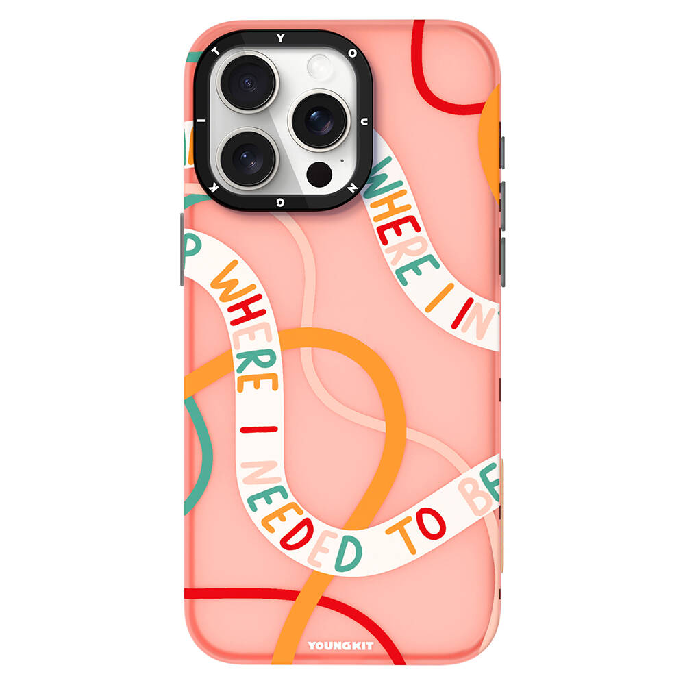 Apple iPhone 15 Pro Uyumlu Kılıf Bethany Green Tasarımlı Youngkit Sweet Language Kapak - 4