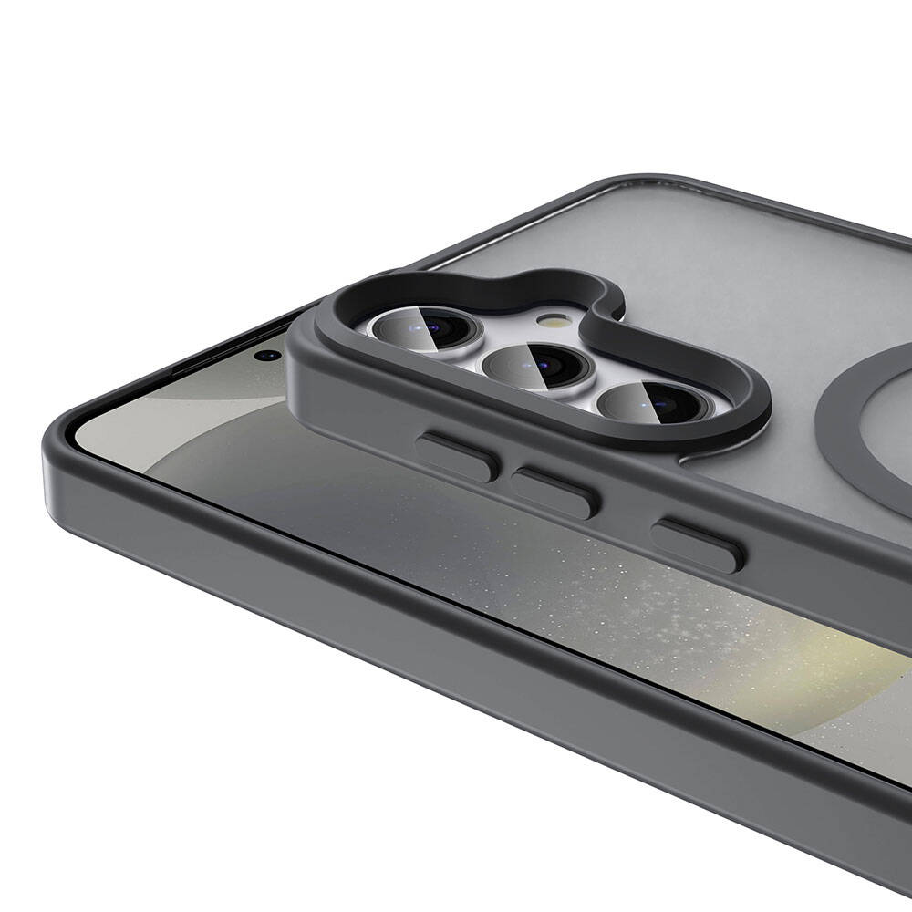 Samsung Galaxy S24 Uyumlu Kılıf Magsafe Şarj Özellikli Mat Arka Yüzey Zore Sio Kapak - 5