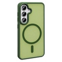 Samsung Galaxy S24 Uyumlu Kılıf Magsafe Şarj Özellikli Mat Arka Yüzey Zore Sio Kapak - 9