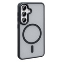 Samsung Galaxy S24 Uyumlu Kılıf Magsafe Şarj Özellikli Mat Arka Yüzey Zore Sio Kapak - 10